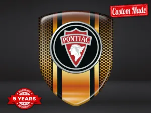 Pontiac Banners Parabrisas Máximo Duradero Moderno Estilo Pro